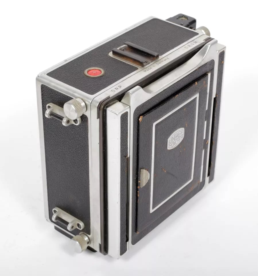 Linhof Super Technika II 4X5 field camera w/ 135mm lens +